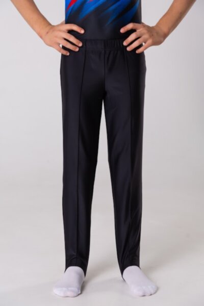 Трико гимнастическое. Черное.      