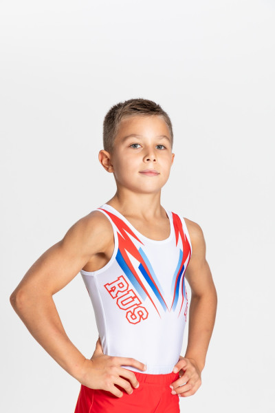 Гимнастический купальник "Пульс Победы" RUS