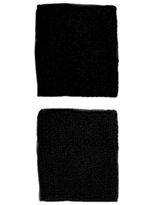 Напульсники махровые. Черные.