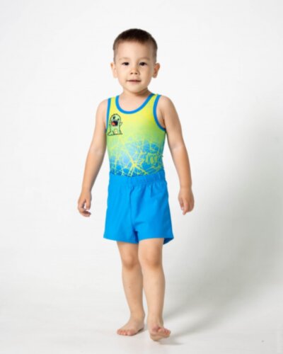 Гимнастический купальник "Дино"  